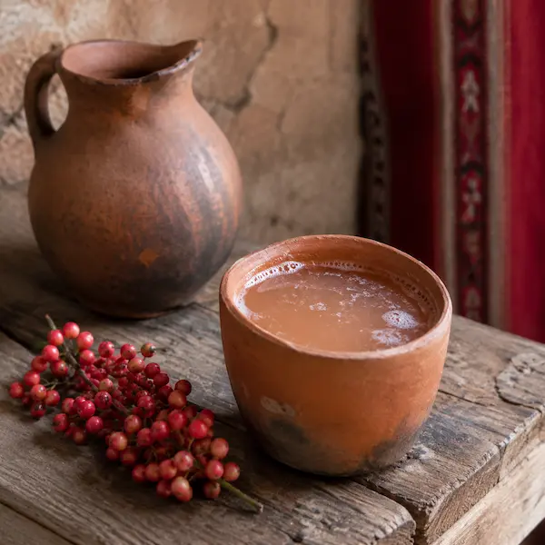 bebidas típicas de la sierra peruana chicha de molle