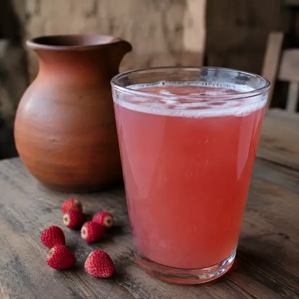 bebidas típicas de la sierra peruana frutilla